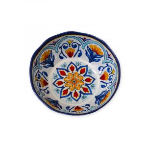 insalatiera in melamina colore blu